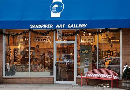 The Sandpiper Art Gallery, street view