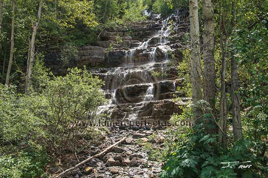 Silver Staircase Falls, July, 2012