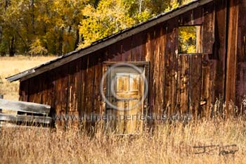 Flint Creek Valley Barn Detail, Montana, U.S.