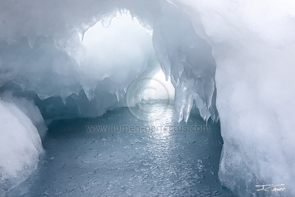 Lake McDonald ice cave, March, 2019.