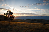 Sunrise #3, Mission Mountains and Flathead Lake, Montana, U.S.