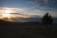 Sunrise #5, Mission Mountains and Flathead Lake, Montana, U.S.