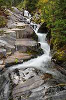 Upper Narada Falls, Mount Rainier National Park, Washington, U.S.