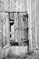 Old barn door, Michigan, U.S.