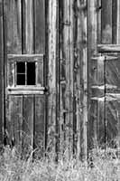 Close-up on a crumbling barn in Montana's Flint Creek Valley.