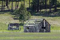A small barn and coop near Potomac, Montana, U.S.