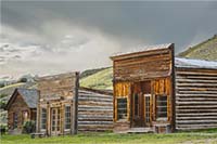 Bannack buildings, Montana, U.S.