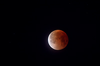 The full blue- super- totally eclipsed moon of 31 January, 2018