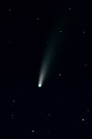 Comet Neowise on the night of 18 July, 2020, Montana, U.S.