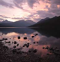 Kintla Lake, in the northwest corner of Glacier National Park