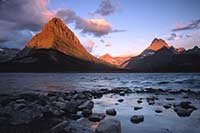 Grinnell Point and Mt. Gould, Glacier NP, Montana, U.S.