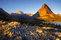 Grinnell Point and Mt. Gould, Glacier NP, Montana, U.S.