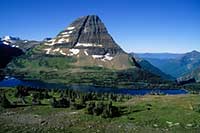 Hidden Lake and Bearhat Mountain, Glacier NP, Montana, U.S.